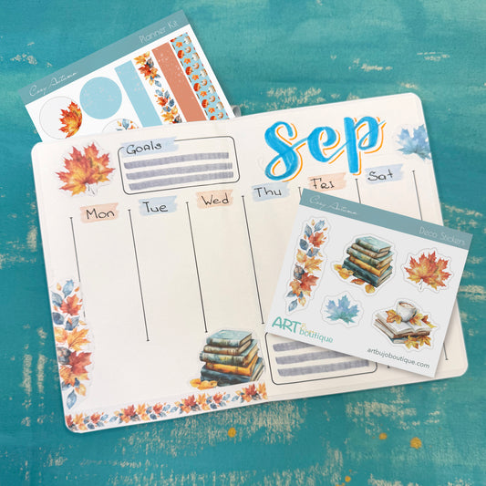 FREE Printable Cozy Autumn Planning Set