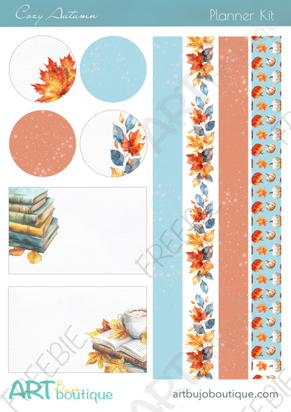FREE Printable Cozy Autumn Planning Set