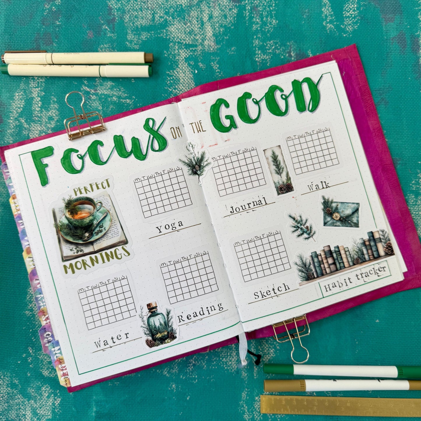 December Printable Habit Tracking Page