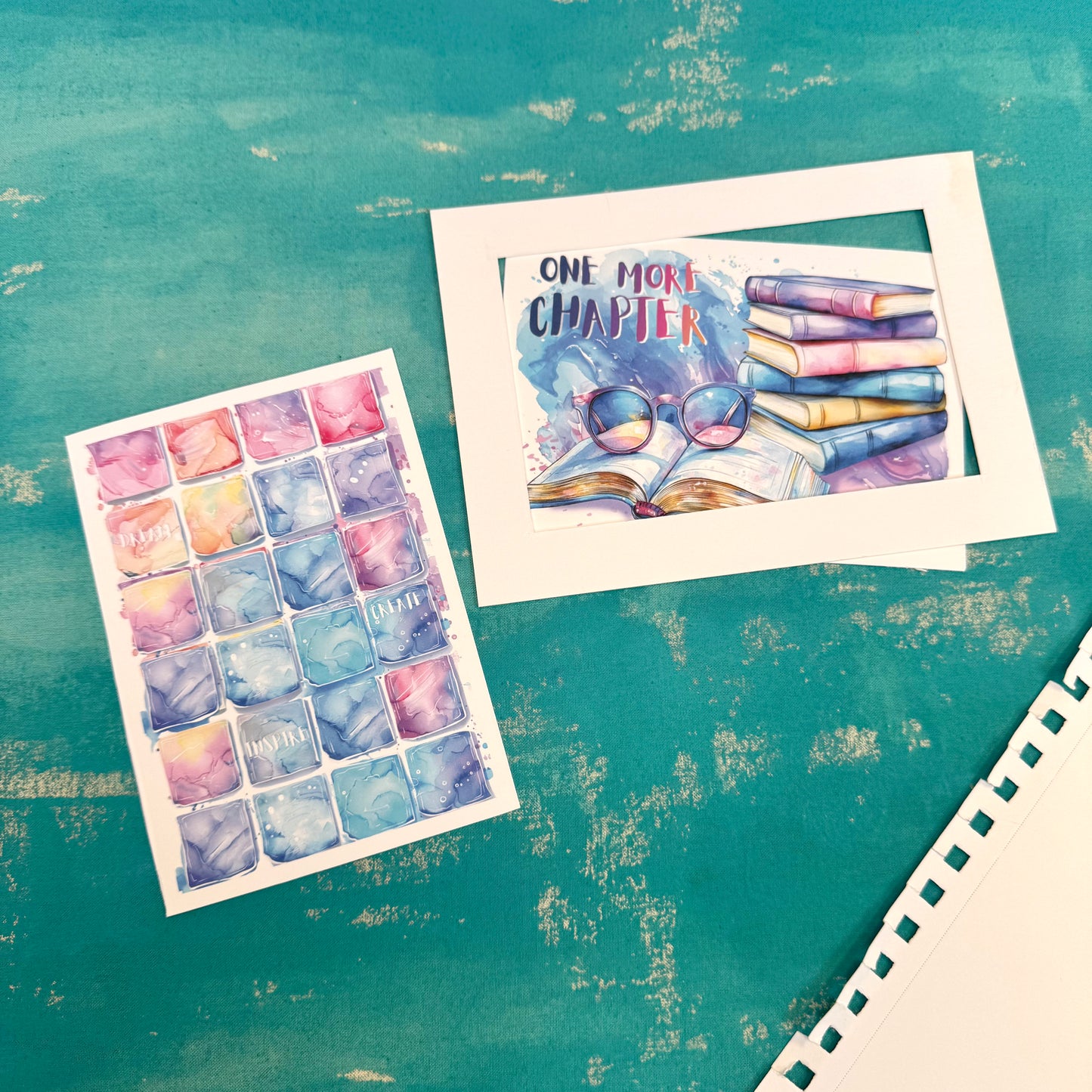 Dream, Create, Inspire - Beautiful Illustrated Postcard for Gifting & Collecting