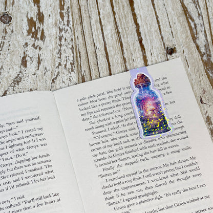 Fairy bottle magnetic bookmark Magical bookmark