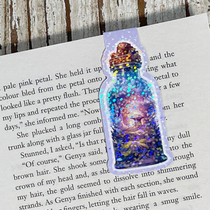 Fairy bottle magnetic bookmark Magical bookmark