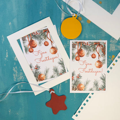 Fijne Feestdagen! Greeting Card