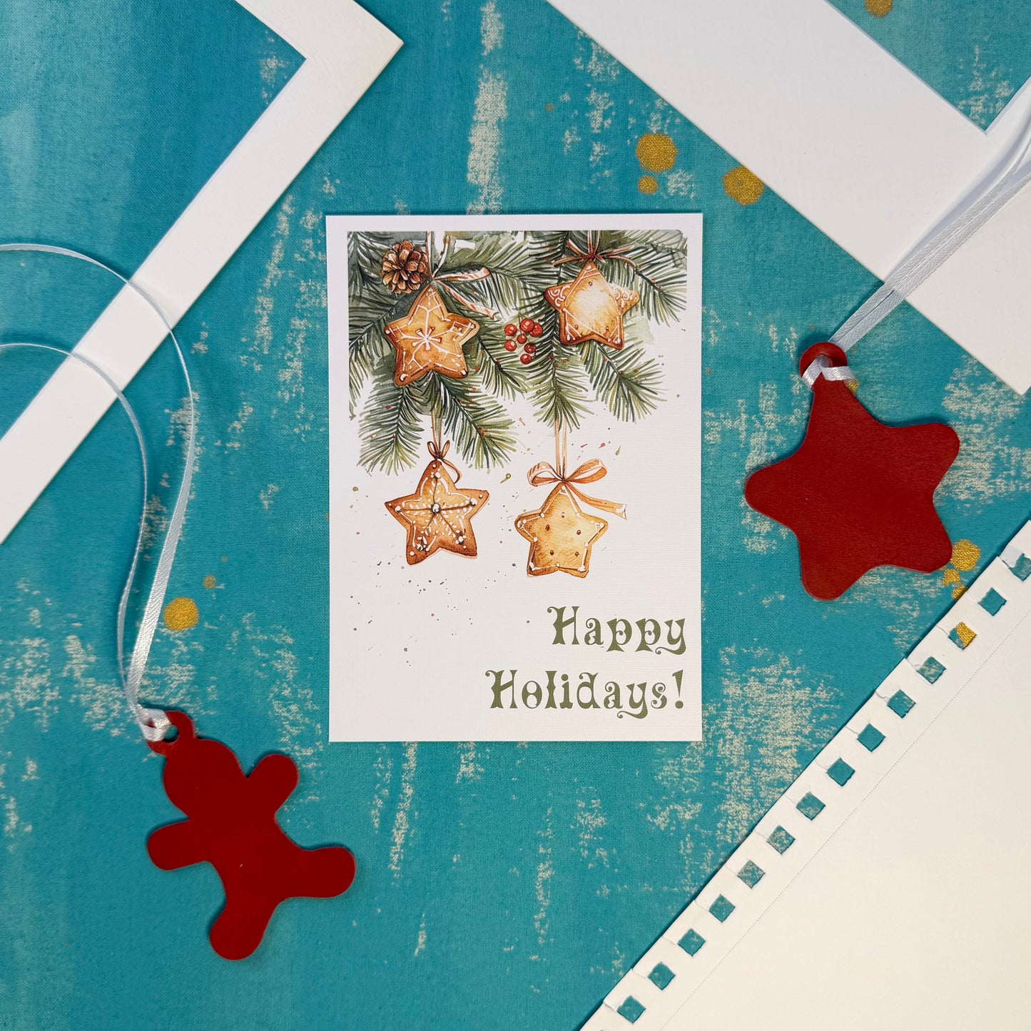 Gingerbread Dreams Greeting Card