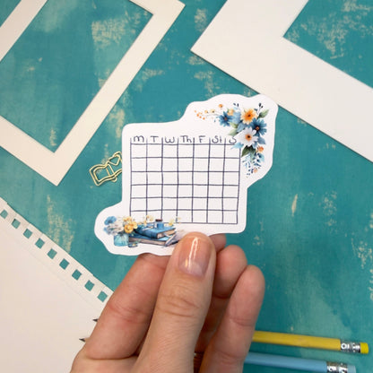 Garden Letters Planner Set - Stickers, Washi & Vinyls for Spring Journaling
