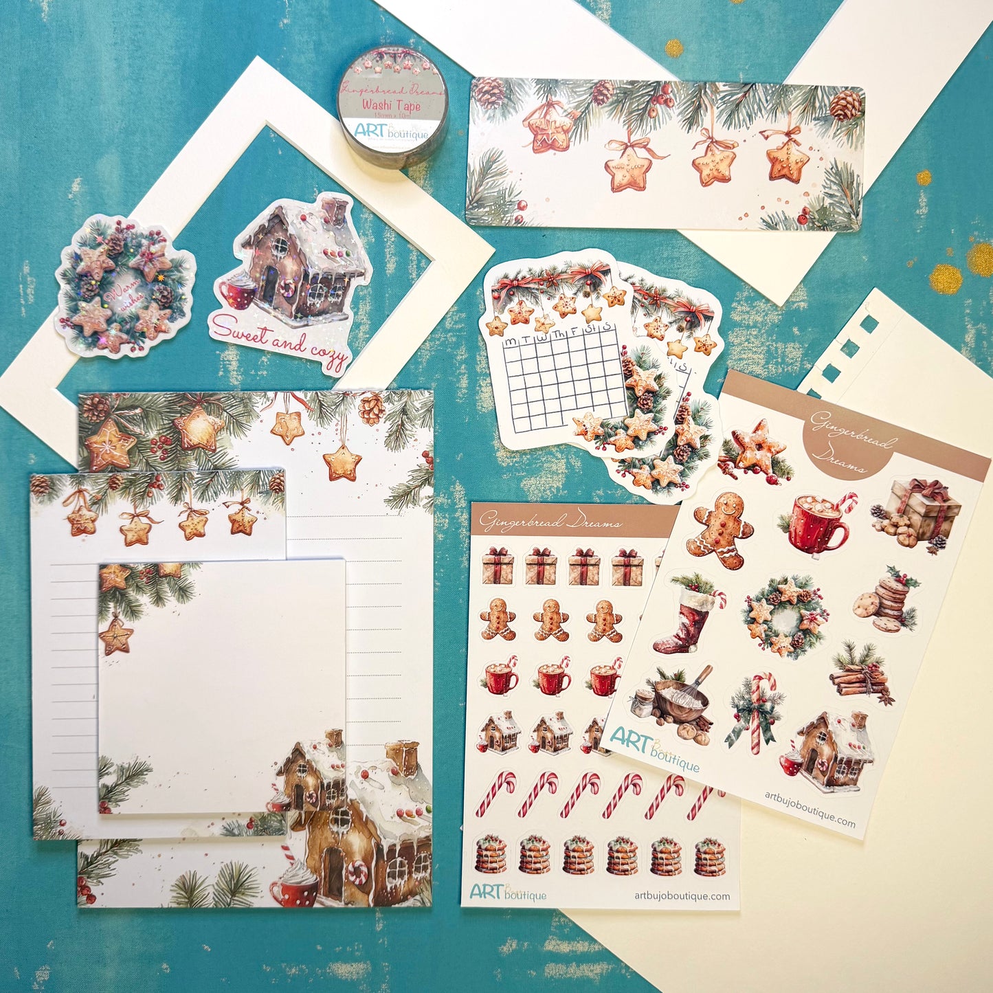 Gingerbread Dreams Mini Icons Sheet
