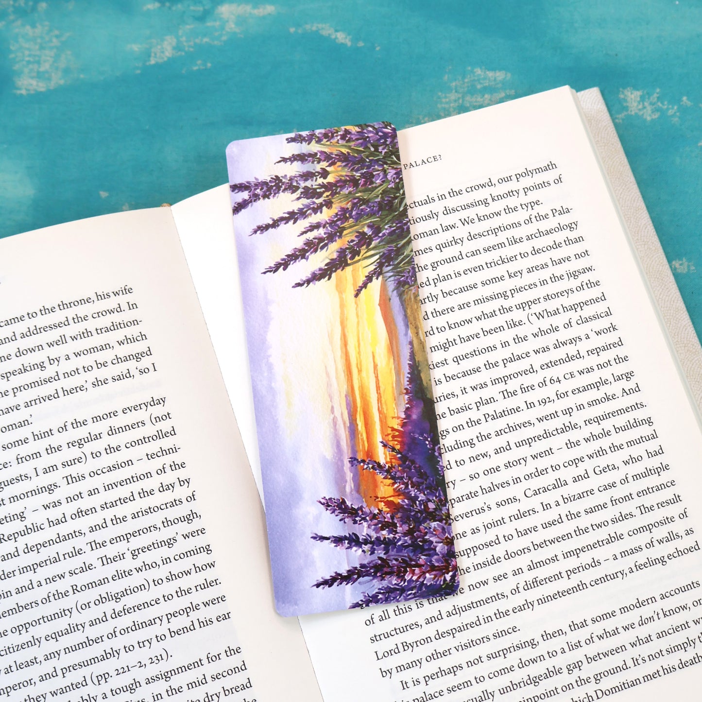 Golden Hour Summer Landscape Bookmark