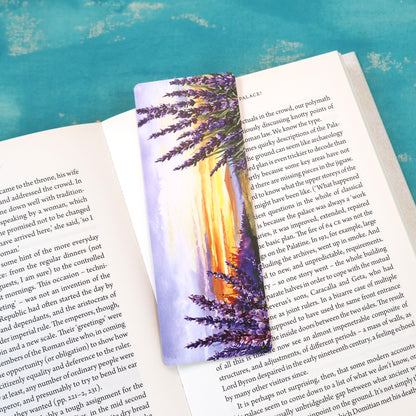 Golden Hour Summer Landscape Bookmark