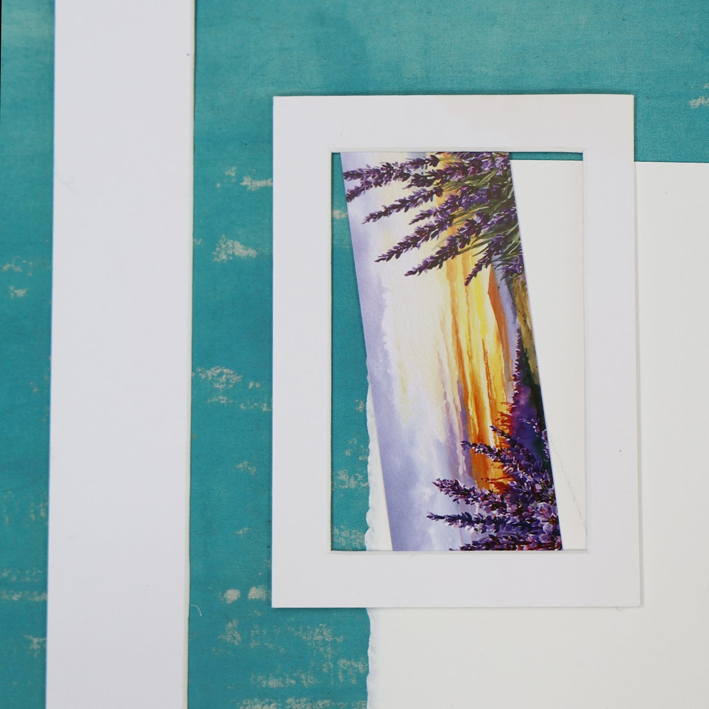 Golden Hour Summer Landscape Bookmark