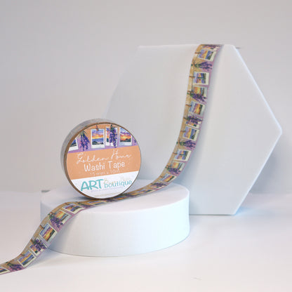Golden Hour Washi Tape 15mm Lavender Sunset Decorative Tape