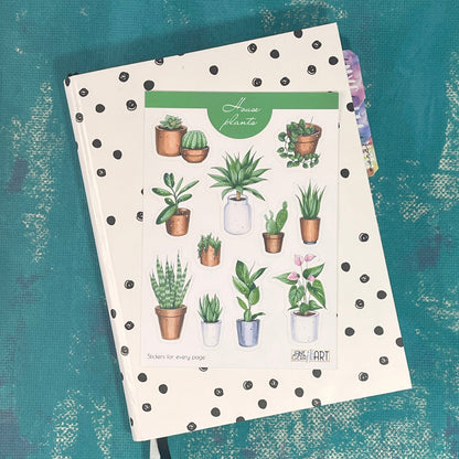 House Plants stickers Succulent and Cactus bujo stickers, bujo stickers, planner stickers