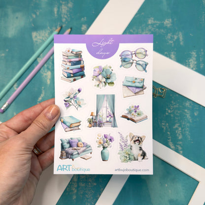 Light Days Decorative Sticker Sheet