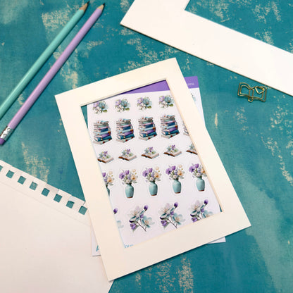 Light Days Mini Icons Floral Spring Stickers
