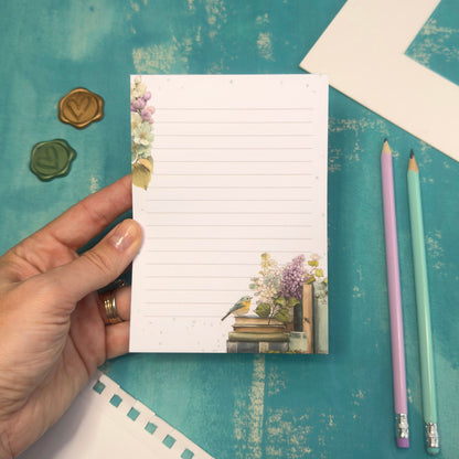 Light Days Spring Floral Notepad A6