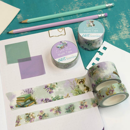 Light Days Planner Decorative Set - Stickers, Washi & Vinyls for Spring Journaling