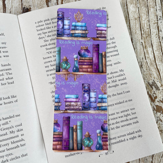 Magic books bookmark