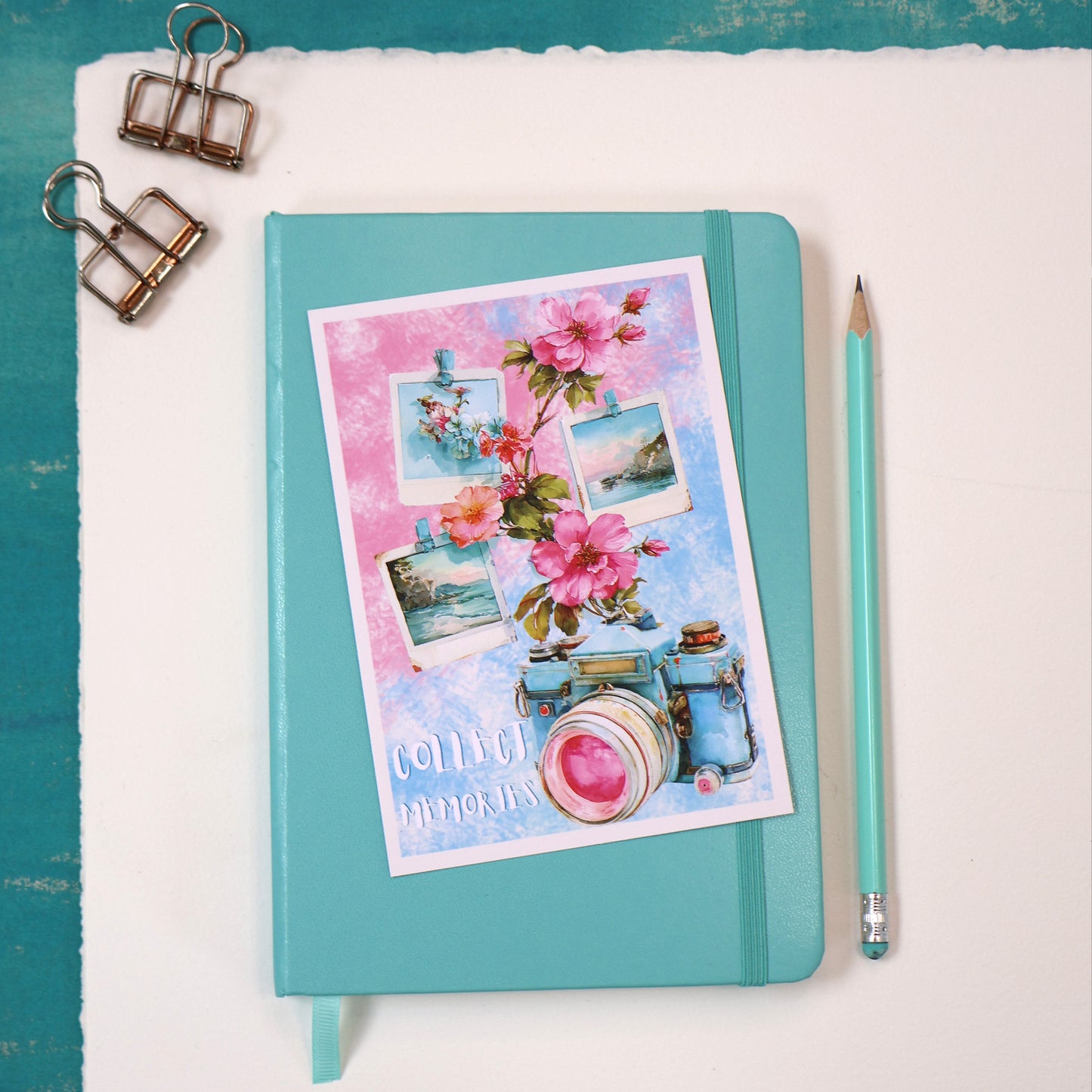 Collect Memories Summer Greeting Card