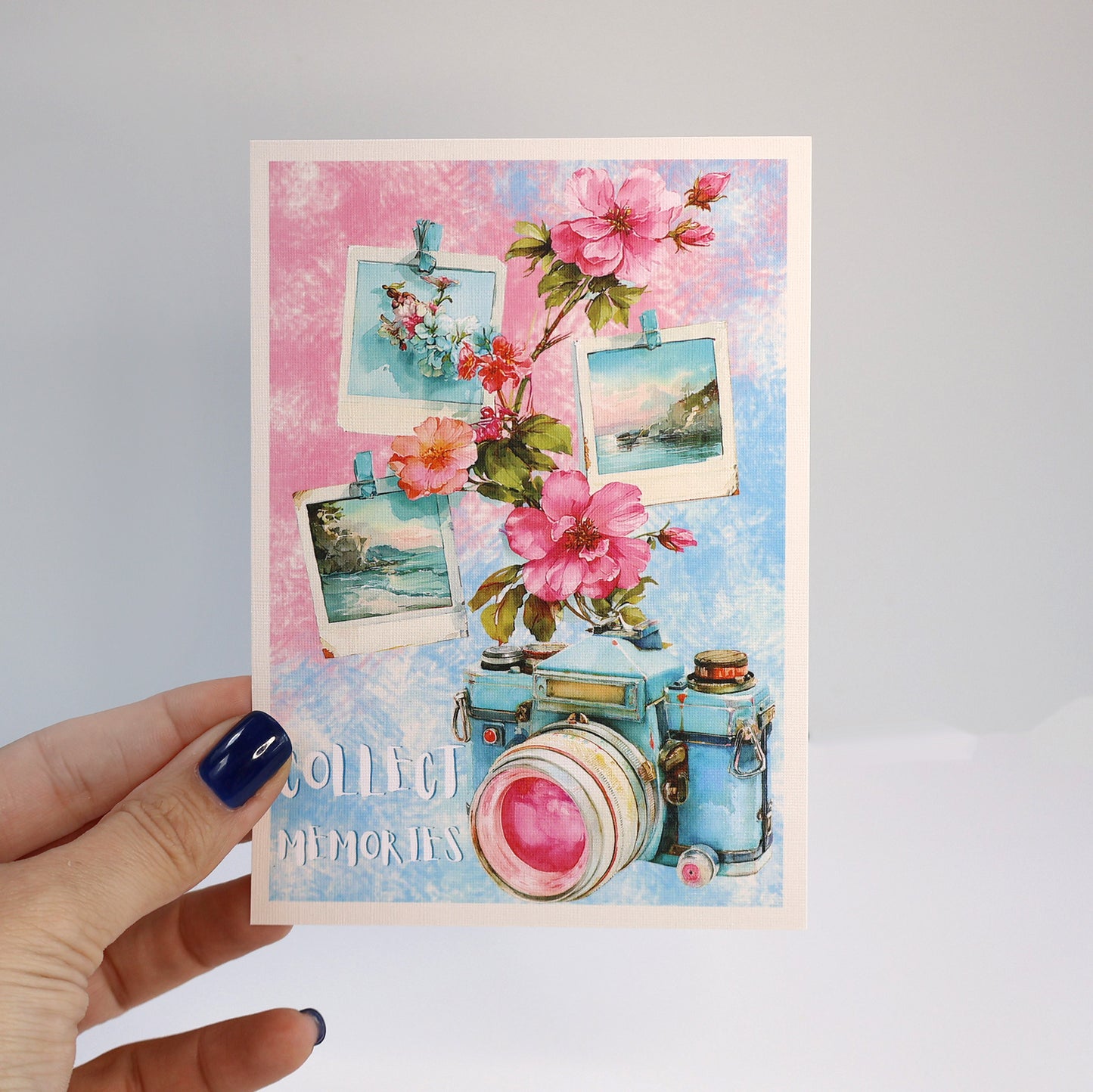 Collect Memories Summer Greeting Card