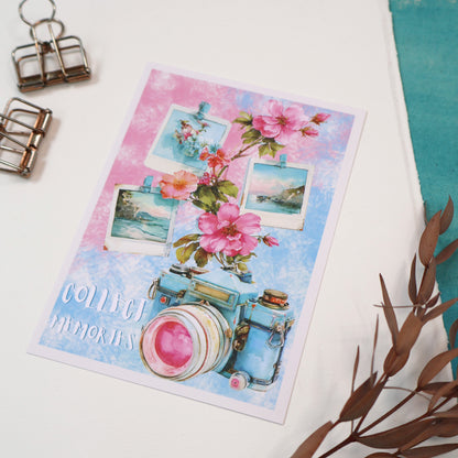 Collect Memories Summer Greeting Card