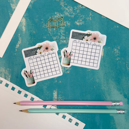 Morning Bloom Planner Set - Stickers, Washi & Vinyls for Spring Journaling