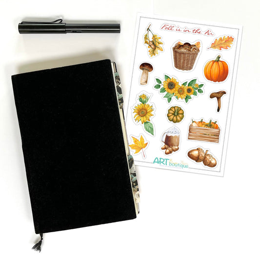 FREE Printable Autumn Sticker Sheet