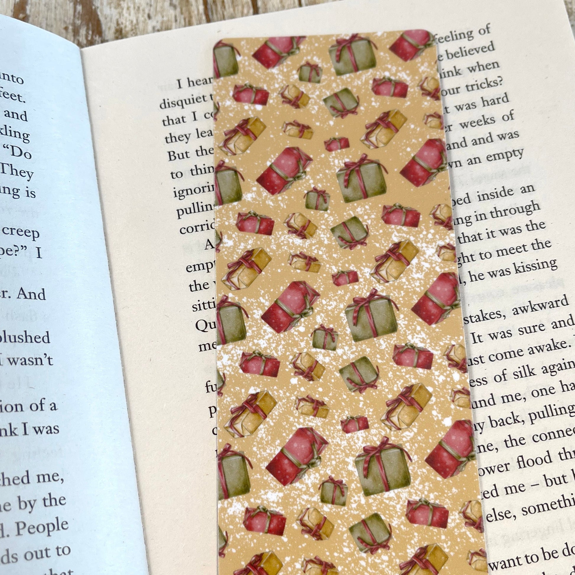 christmas gifts bookmark