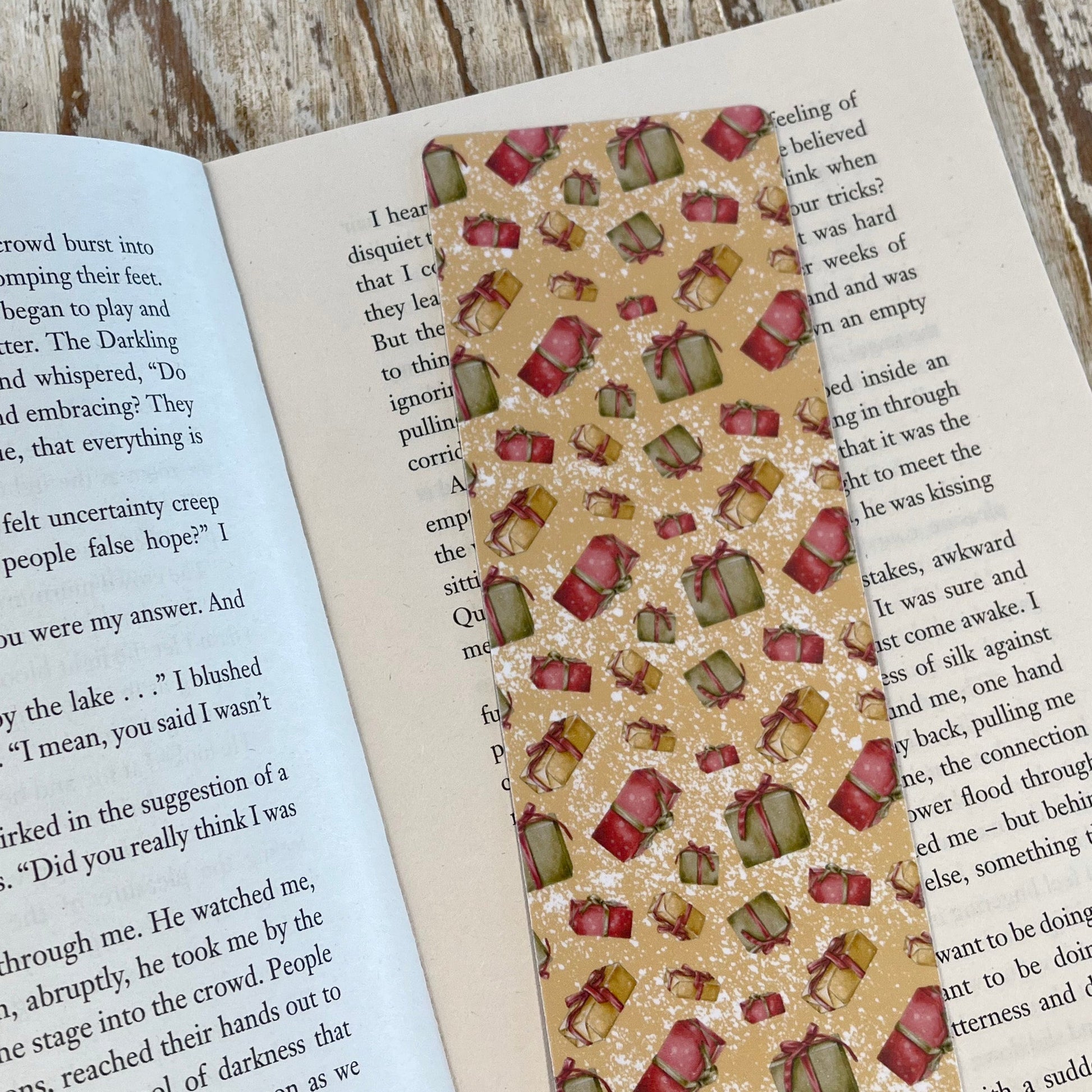 christmas gifts bookmark