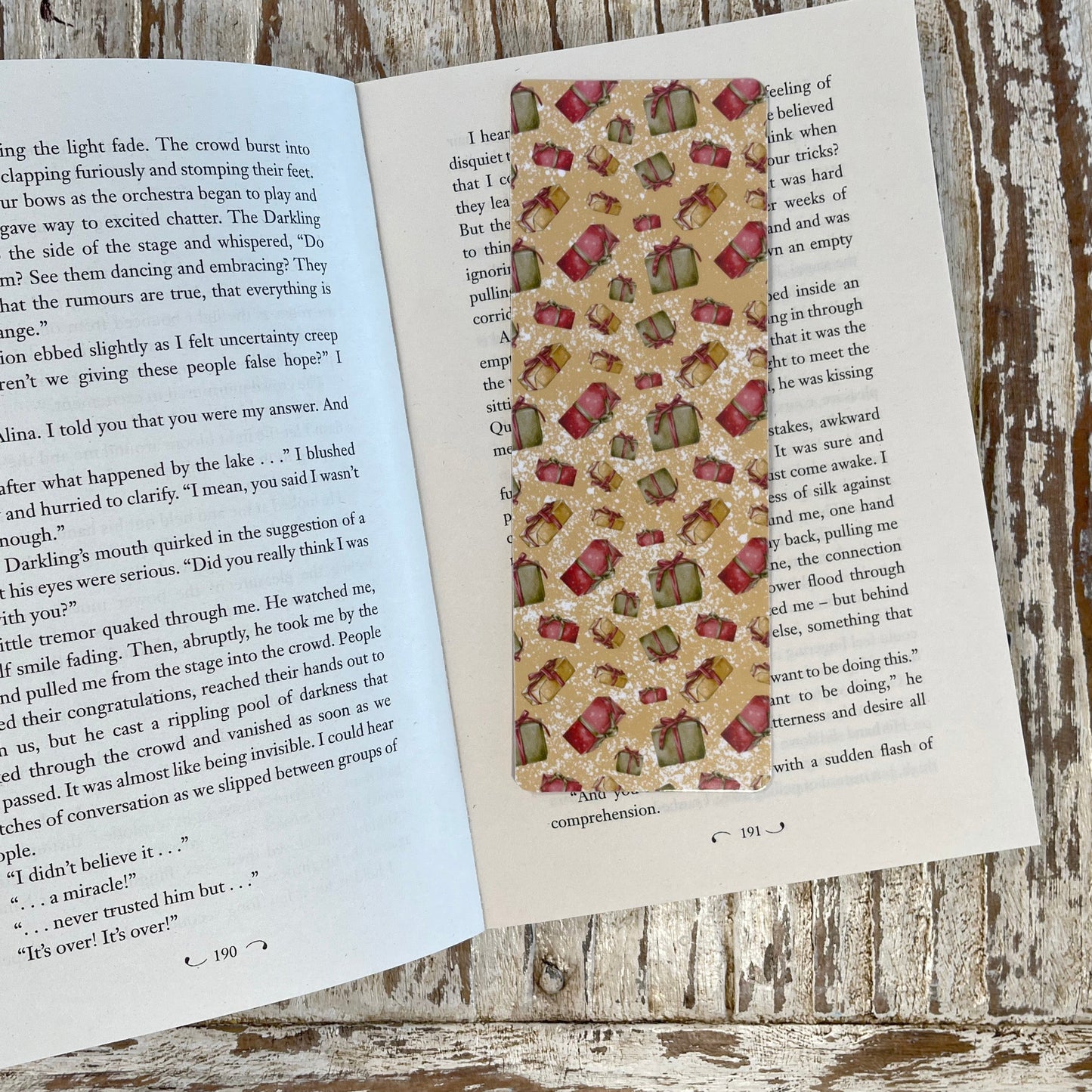 christmas gifts bookmark