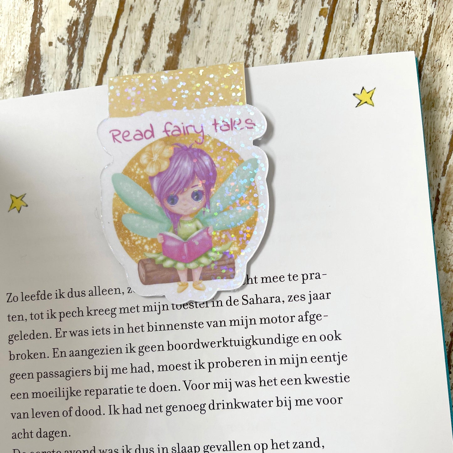 Read Fairy Tales magnetic bookmark