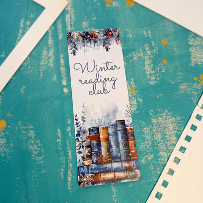 Winter Reading Club Bookmark