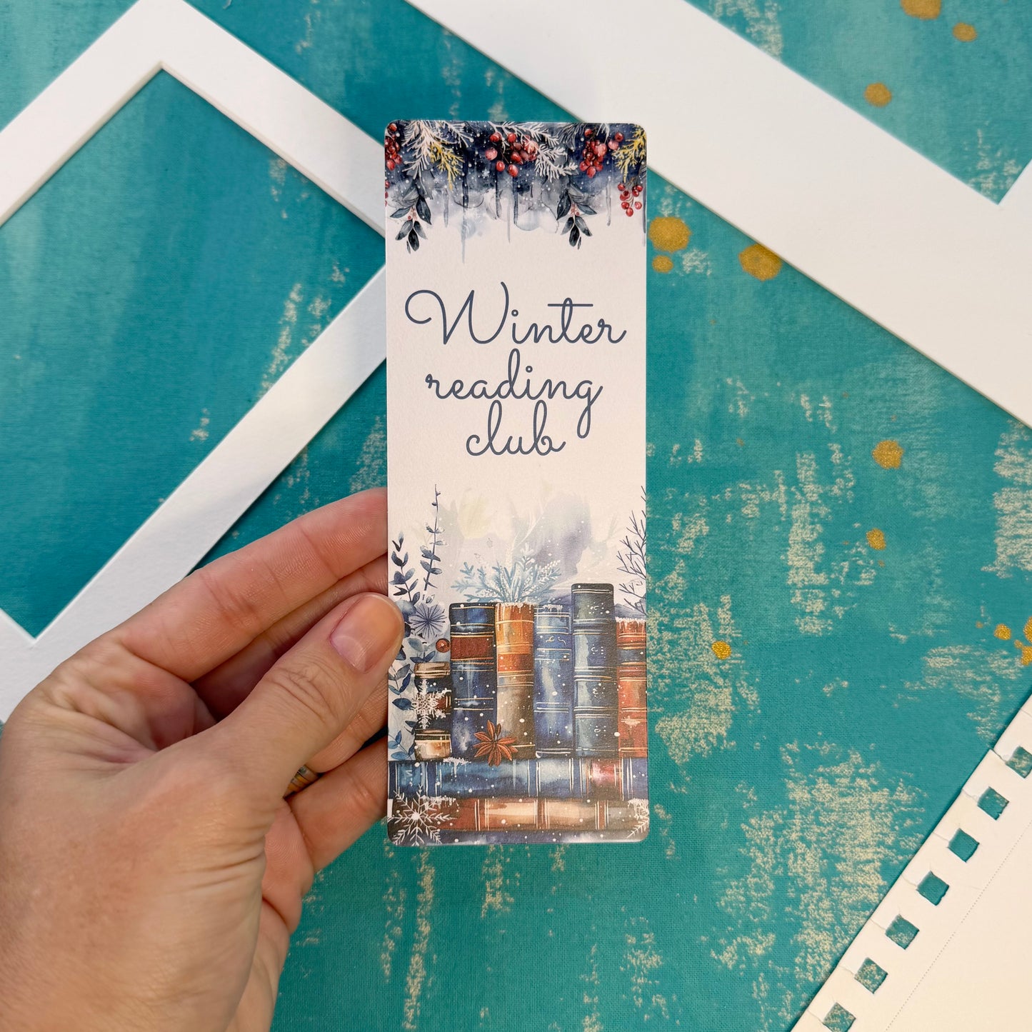 Winter Reading Club Bookmark
