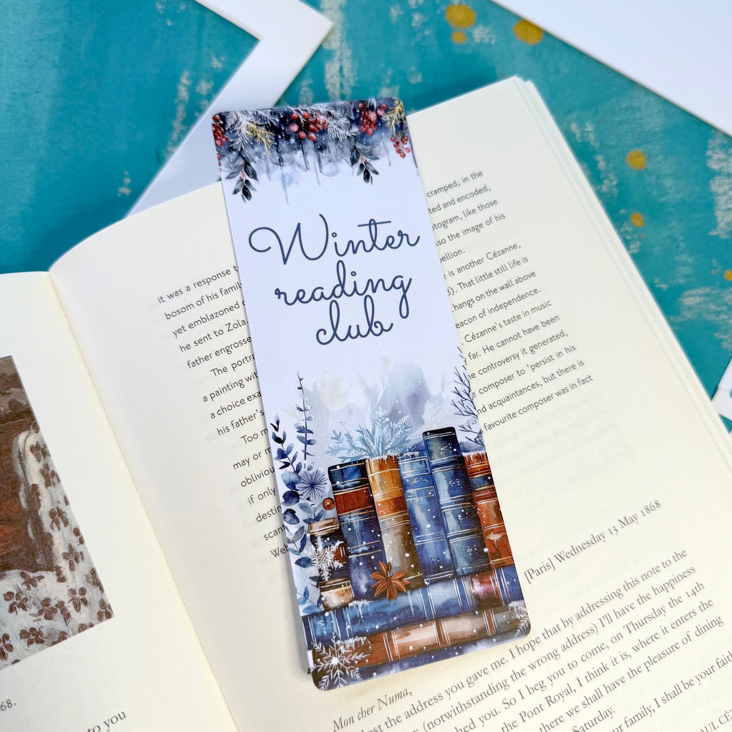 Winter Reading Club Bookmark