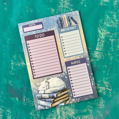 Reading Nook Daily Planner Notepad A5