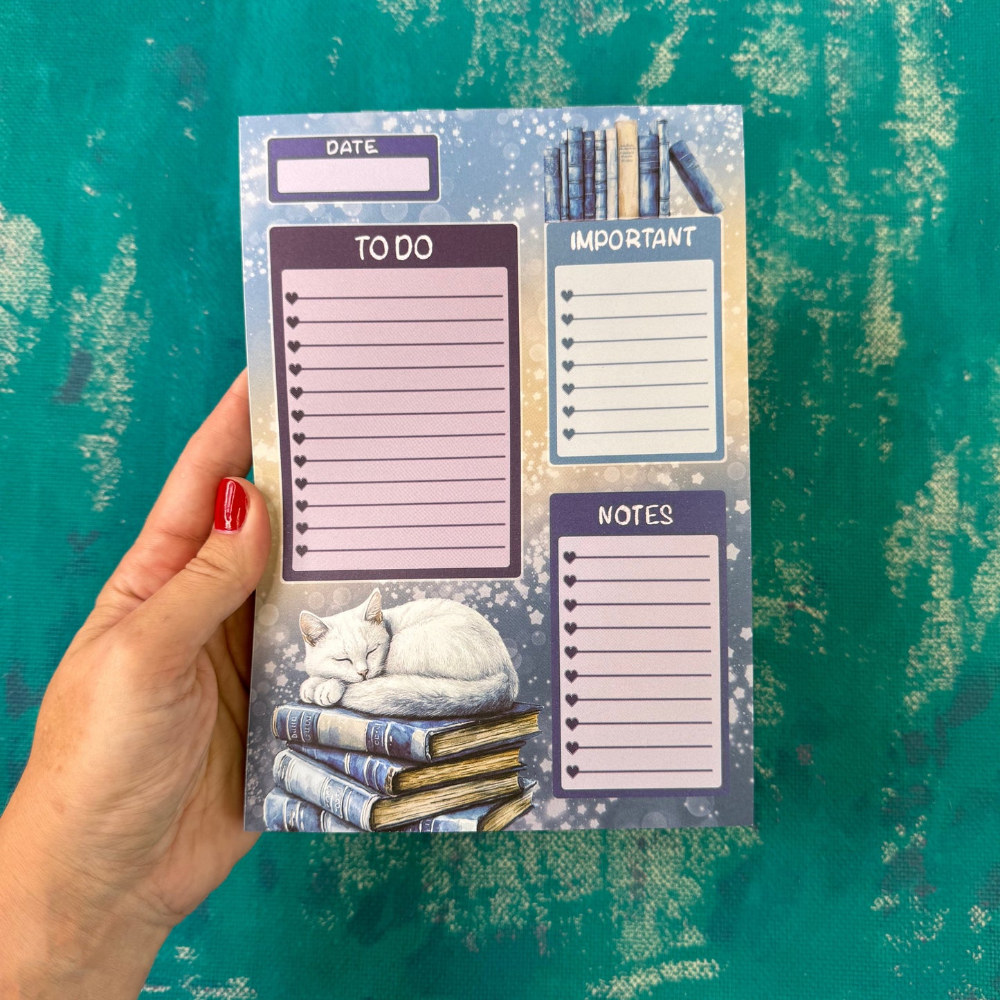 Reading Nook Daily Planner Notepad A5