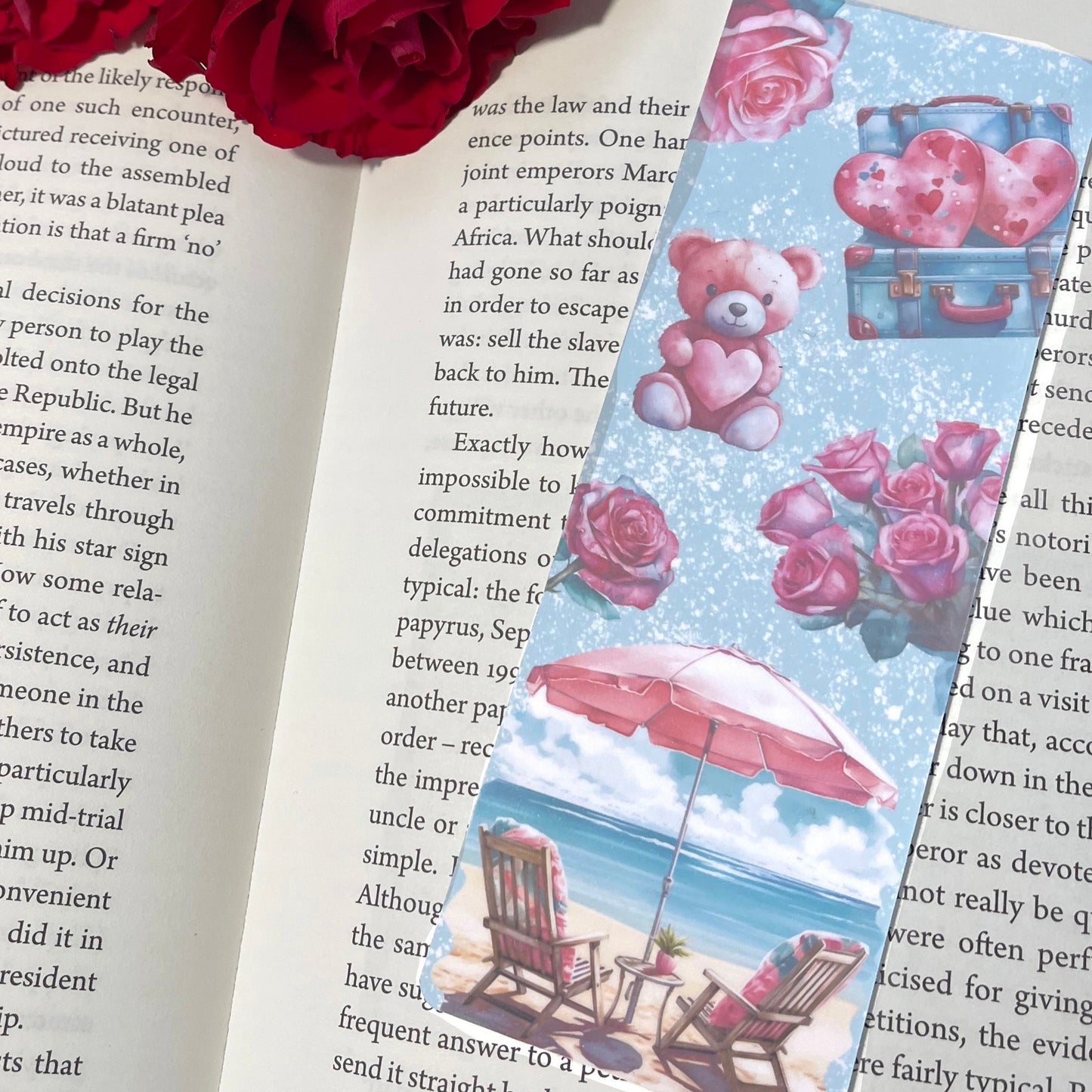 Romantic Holiday bookmark Valentine's Day Bookmark