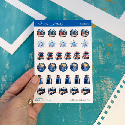 Snowy Library Mini Icons Sheet