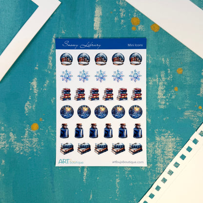 Snowy Library Mini Icons Sheet