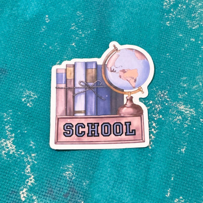 Back to School vinyl sticker