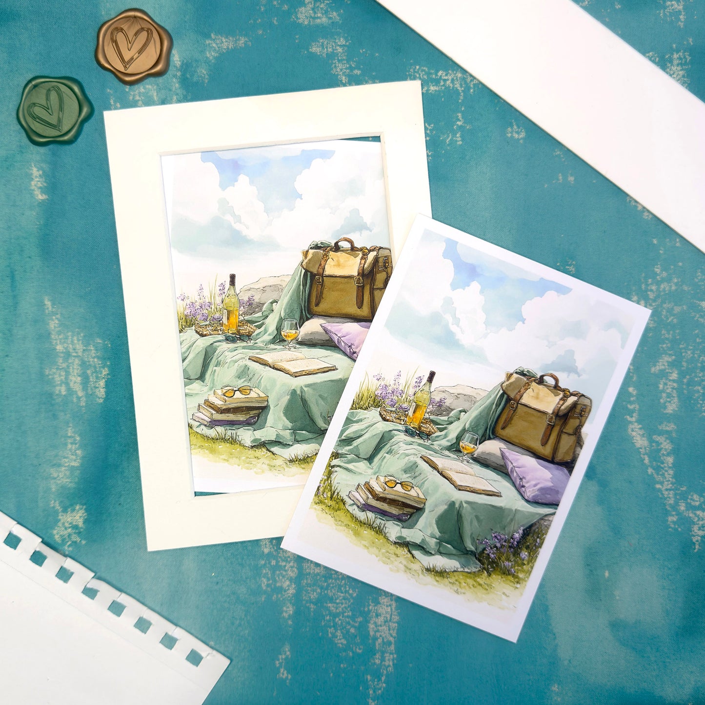 Summer Picnic Greeting Card
