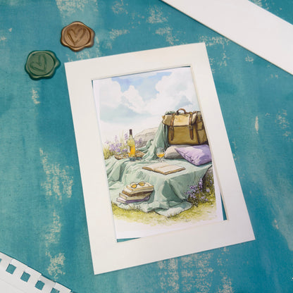 Summer Picnic Greeting Card