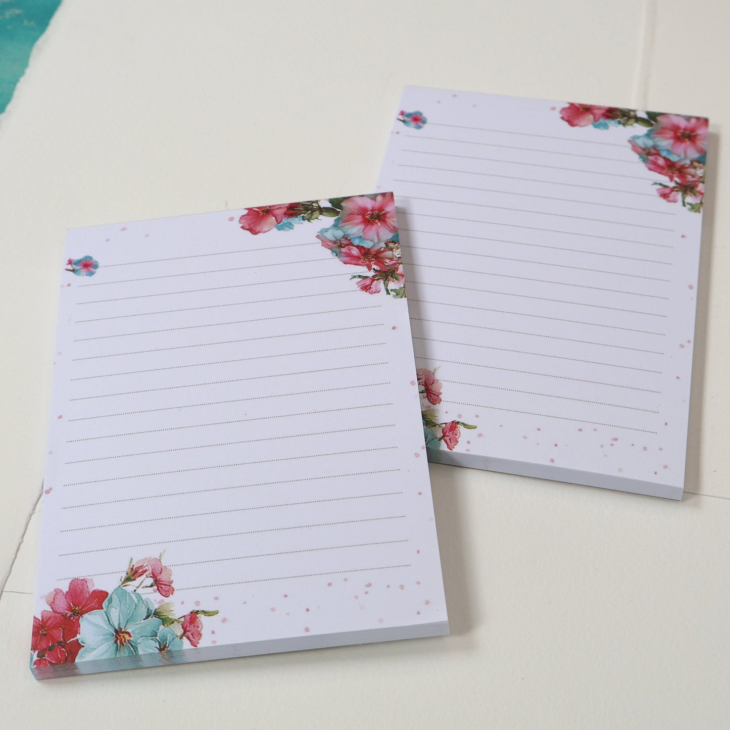 Summer Journals A6 Notepad Summer Flowers Writing Pad
