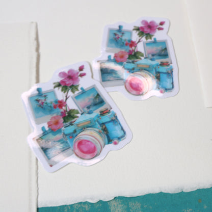 Summer Photos Vinyl Sticker