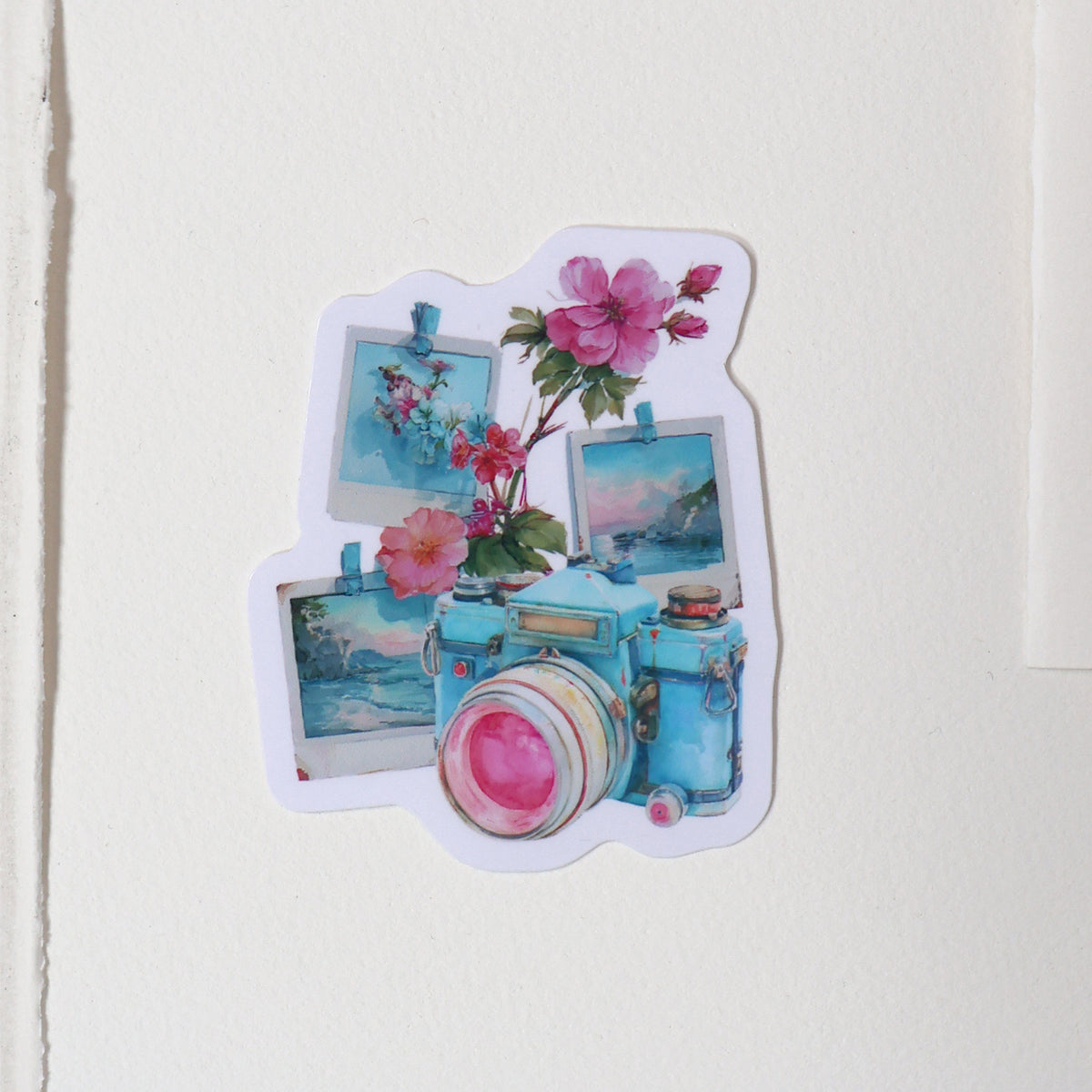 Summer Photos Vinyl Sticker
