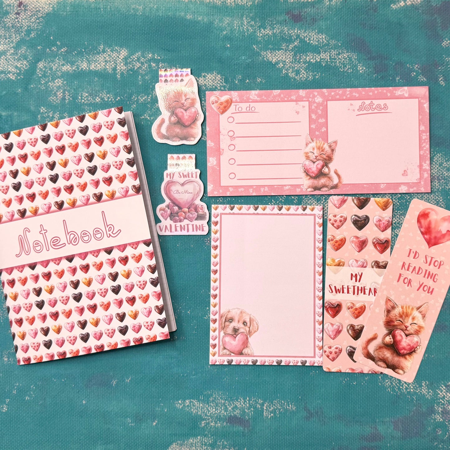 Sweethearts Notepad A6