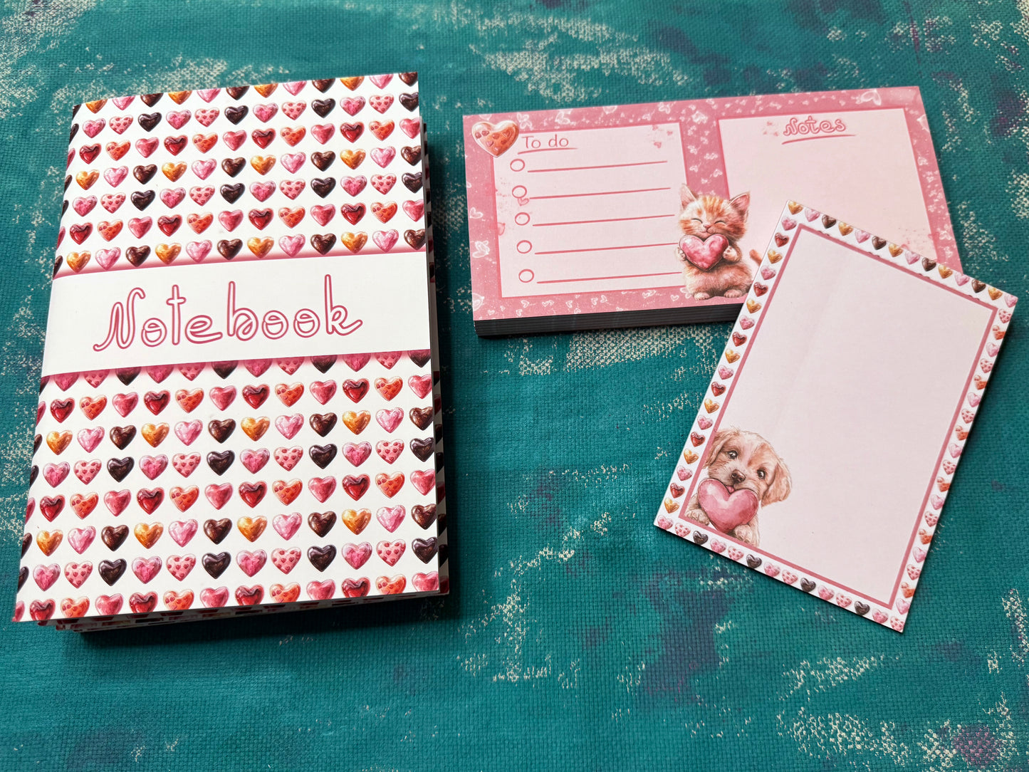 Sweethearts Notepad A6