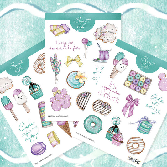 Snoepjes bujo stickers Leuke planner stickerset