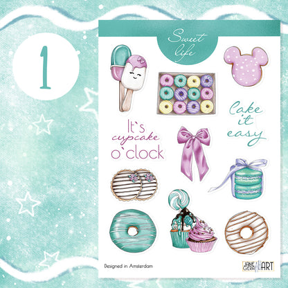 Snoepjes bujo stickers Leuke planner stickerset