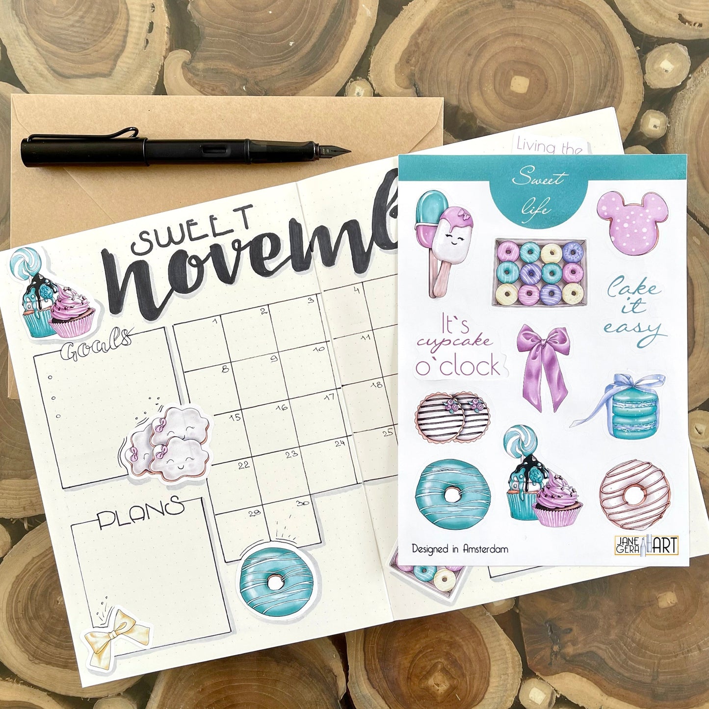 Snoepjes bujo stickers Leuke planner stickerset