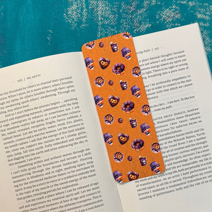 halloween bookmark, trick or treat bookmark, book lover gift