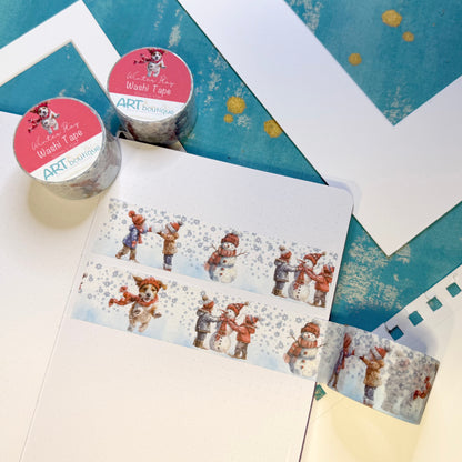 Winter Play Washi Tape 30mm